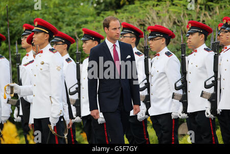 Royal Tour del Lontano Oriente e Sud Pacifico - Giorno Uno Foto Stock