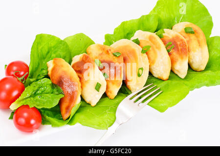 Giapponese Gedza canederli in brodo Foto Stock