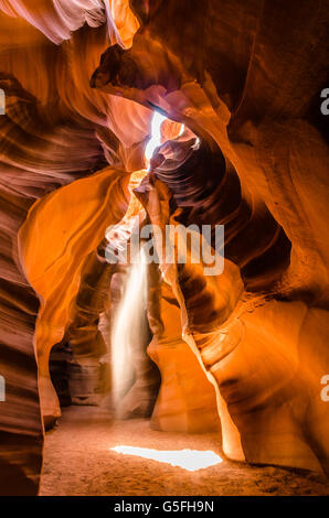 Ho avuto un assolutamente incredibile tempo nel Canyon Antelope, Arizona. È stato così incredibile scoprire questo slot canyon Foto Stock