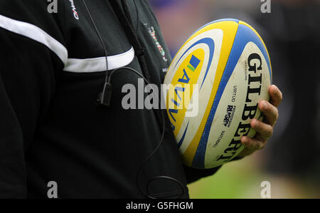 Rugby Union - Aviva Premiership - arlecchini v Londra Saraceni - Twickenham Stoop Foto Stock