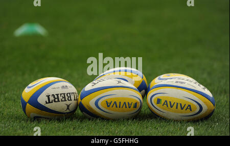 Rugby Union - Aviva Premiership - arlecchini v Londra Saraceni - Twickenham Stoop Foto Stock