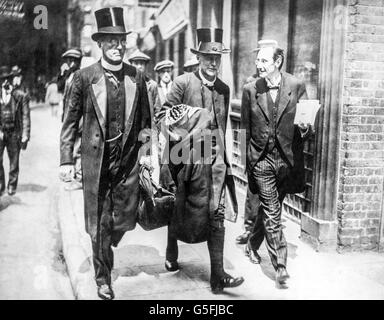 La Prima guerra mondiale - Memorial per i giornalisti - Londra Foto Stock