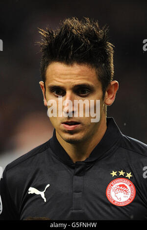 Soccer - UEFA Champions League - Gruppo B - Arsenal v Olympiakos - Emirates Stadium Foto Stock