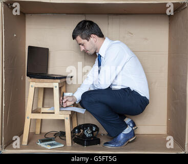 Documenti cartacei in ufficio Foto Stock