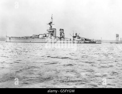 Re George V. HMS Re Giorgio V nel 1919. Foto Stock