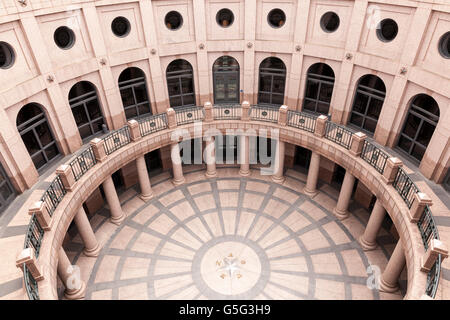 Open-Air Rotunda al Campidoglio dello Stato del Texas ad Austin Foto Stock