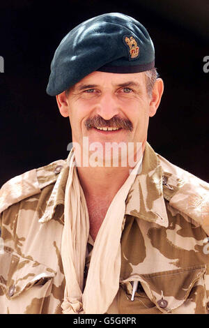 Royal Marines Commando 40 Brigata in Oman Foto Stock