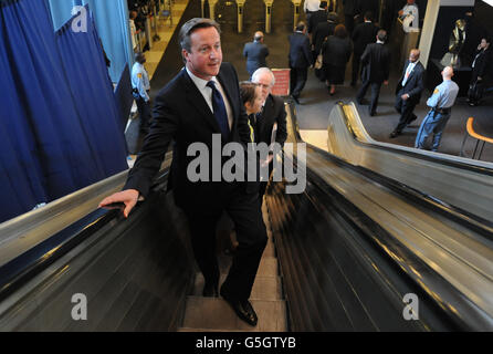 Il primo Ministro David Cameron si è rivolto oggi all’Assemblea Generale delle Nazioni Unite, a New York. Foto Stock