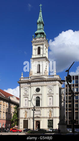 Ungheria, Budapest, Szervita chiesa, St Anne Chiesa, Foto Stock