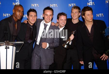 National TV Awards Ant & Dec Foto Stock