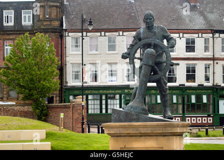 Marina Mercantile Memorial, South Shields Foto Stock