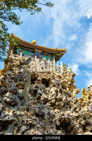 Il giardino imperiale Yuhuayuan alla Città Proibita di Pechino Foto Stock