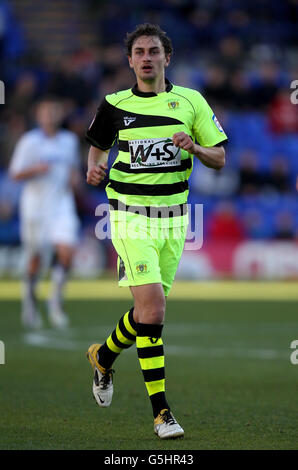 Calcio - Npower Football League One - Tranmere Rovers v Yeovil Town - Prenton Park. Yeovil Town's ed Upson Foto Stock