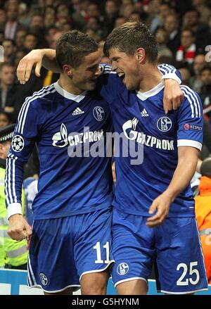 Soccer - UEFA Champions League - Gruppo B - Arsenal v Schalke 04 - Emirates Stadium Foto Stock