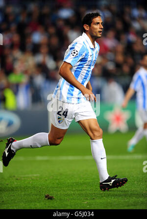 Soccer - UEFA Champions League - Gruppo C - Malaga v AC Milan - La Rosaleda stadio Foto Stock