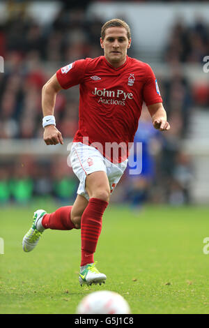 Calcio - Campionato di calcio Npower - Nottingham Forest contro Cardiff City - City Ground. Billy Sharp, Nottingham Forest Foto Stock