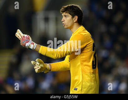 Calcio - Capital One Cup - quarto round - Lettura v Arsenal - Madejski Stadium Foto Stock