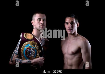 Boxing - Ricky Burns v Liam Walsh - Conferenza stampa - Grosvenor Hotel Foto Stock