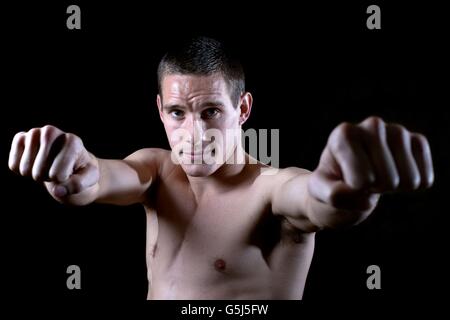 Boxing - Ricky Burns v Liam Walsh - Conferenza stampa - Grosvenor Hotel Foto Stock