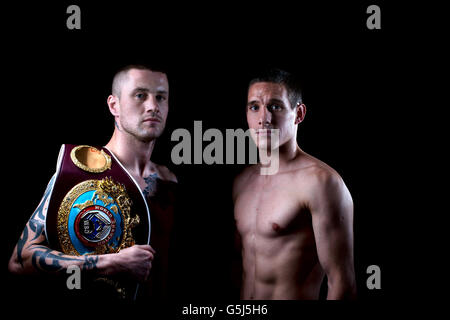 Boxing - Ricky Burns v Liam Walsh - Conferenza stampa - Grosvenor Hotel Foto Stock