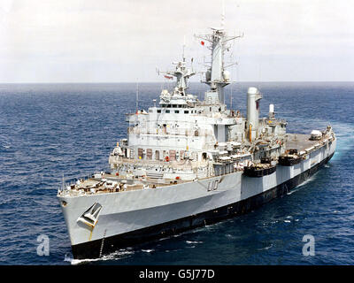 HMS Fearless Foto Stock