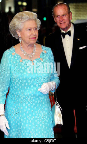 Royal Variety - Queen Foto Stock