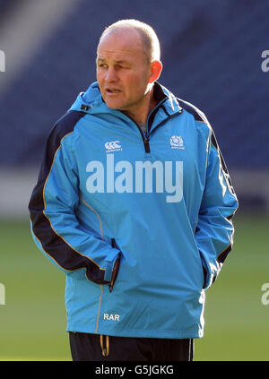 Rugby Union - Test EMC - Scozia v Nuova Zelanda - Scozia Captain's Run - Murrayfield Foto Stock