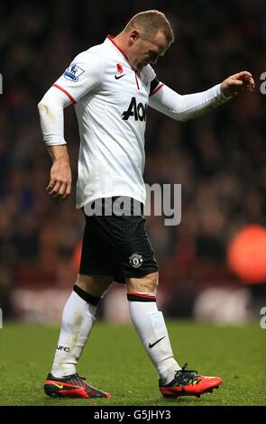 Calcio - Barclays Premier League - Aston Villa v Manchester United - Villa Park Foto Stock
