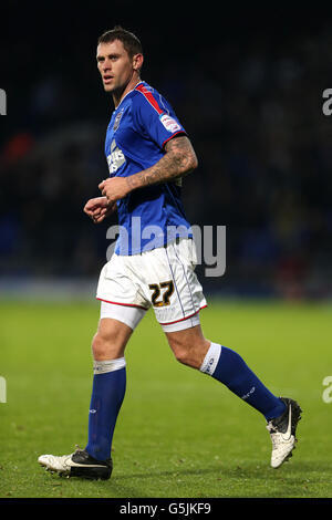 Calcio - campionato nazionale di calcio - Ipswich Town v Burnley - Portman Road. Daryl Murphy, Ipswich Town Foto Stock