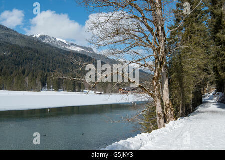 Österreich, Salzburger Land, Kleinarl vanta bei Wagrain, Jägersee Foto Stock