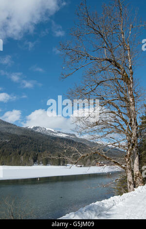 Österreich, Salzburger Land, Kleinarl vanta bei Wagrain, Jägersee Foto Stock