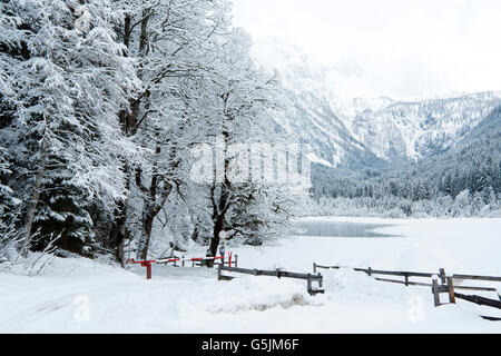 Österreich, Salzburger Land, Kleinarl vanta bei Wagrain, Jägersee Foto Stock