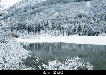 Österreich, Salzburger Land, Kleinarl vanta bei Wagrain, Jägersee Foto Stock