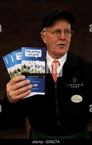 Horse Racing - Lingfield Park Gare Foto Stock