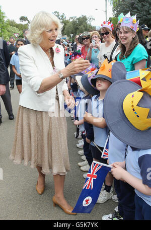 Royal Tour di Australia - Giorno 4 Foto Stock