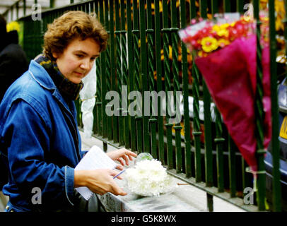 George Harrison morte Foto Stock