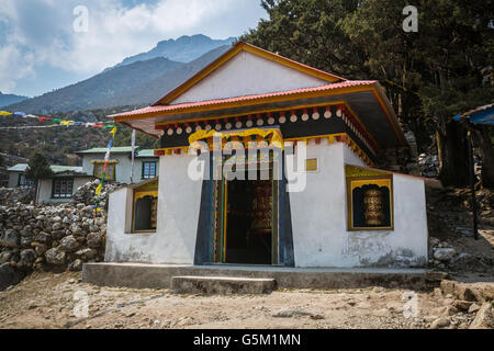 La via per il Campo Base Everest Foto Stock