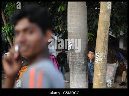 Fotografie di scorta di Mumbai STAMPA ASSOCIAZIONE foto. Data immagine: Domenica 2 dicembre 2012. Vedere la storia di PA. Il credito fotografico dovrebbe essere: Stefan Rousseau/PA Foto Stock