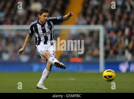 Calcio - Barclays Premier League - West Bromwich Albion / Chelsea - The Hawthorns. Zoltan Gera, West Bromwich Albion Foto Stock