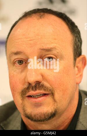 Calcio - Barclays Premier League - Chelsea Press Conference - Rafael Benitez svelare - Stamford Bridge. Chelsea interim primo team manager Rafael Benitez Foto Stock