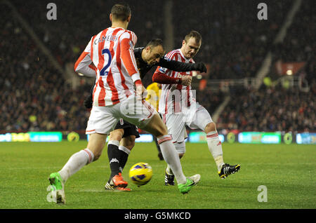 Calcio - Barclays Premier League - Stoke City v Fulham - Britannia Stadium Foto Stock