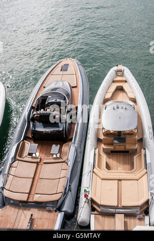 52Th Salone Nautico di Genova, il Salone Nautico Internazionale di Genova, 2012 6-14 ottobre. Barca, Yacht, attrezzature e accessori Foto Stock