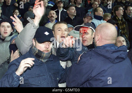 Blackburn v Sheffield mercoledì/ Voilence Foto Stock