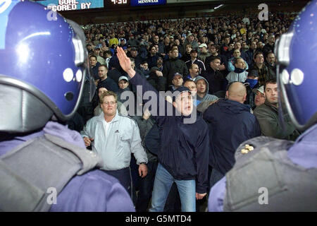 Blackburn v Sheffield mercoledì/ violenza Foto Stock