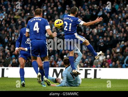 Calcio - Barclays Premier League - Manchester City v Everton - Etihad Stadium Foto Stock