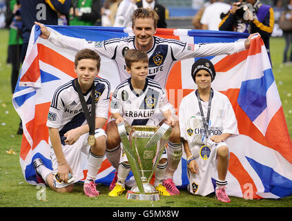 Soccer - Major League Soccer - finale di Coppa - Los Angeles Galaxy v Houston Dynamo - Home Depot Center Foto Stock