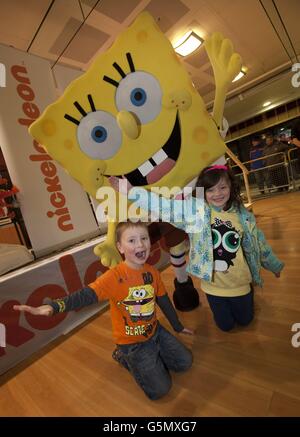 SpongeBob SquarePants in Wolverhampton Foto Stock