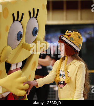 SpongeBob SquarePants in Wolverhampton Foto Stock