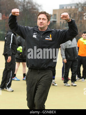 Street League carità sessione di formazione - Londra Foto Stock