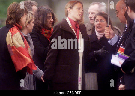 Timothy Robinson funerale Foto Stock